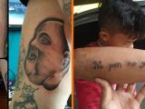 Getekend voor het leven: Deze tatoeages zorgen voor de nodige vraagtekens!
