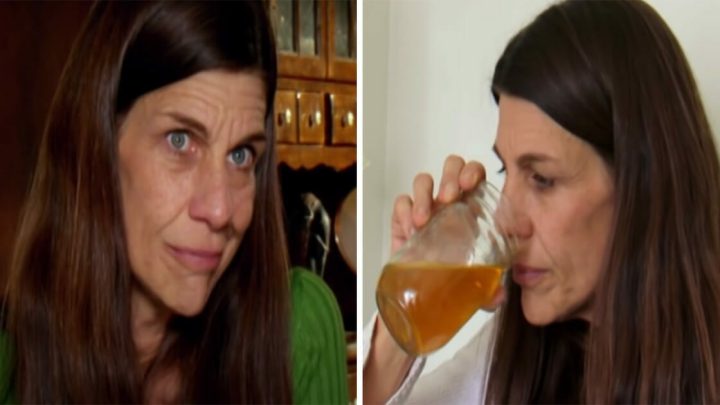 Carrie (53) drinkt vijf glazen met haar eigen urine per dag: ‘Soms smaakt het naar champagne’