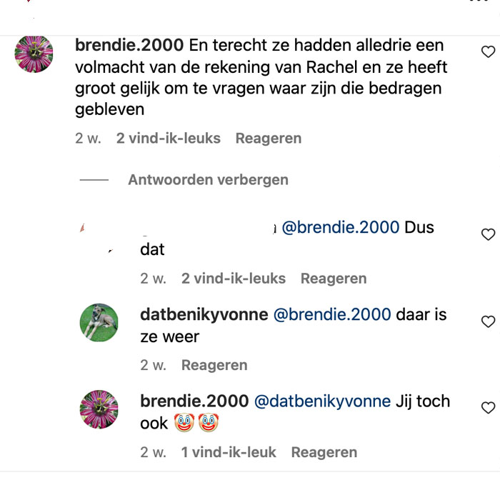 Raadsel houdt de gemoederen bezig: Houdt Rachel Hazes zich schuil onder dit account?