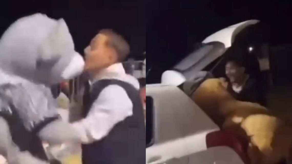 Bizarre video: Jongens gooien auto vol met knuffels van gedenkplek Jeffrey en Emma! Bizarre video: Jongens gooien auto vol met knuffels van gedenkplek Jeffrey en Emma!