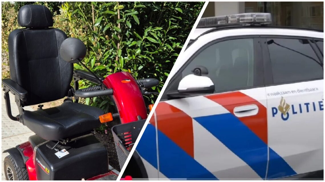 Grote toename in scootmobieldiefstallen: ‘Hebben allemaal dezelfde sleutel’ Grote toename in scootmobieldiefstallen: ‘Hebben allemaal dezelfde sleutel’
