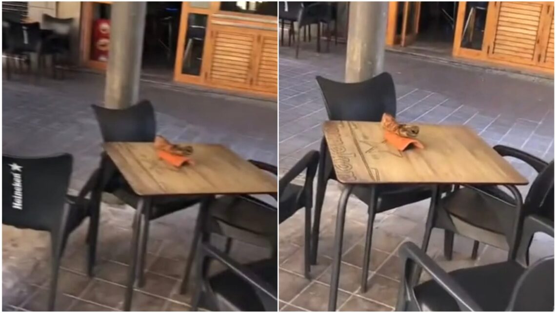 Restaurant is Spanje legt DIT op de tafeltjes om moslims weg te houden! Restaurant is Spanje legt DIT op de tafeltjes om moslims weg te houden!