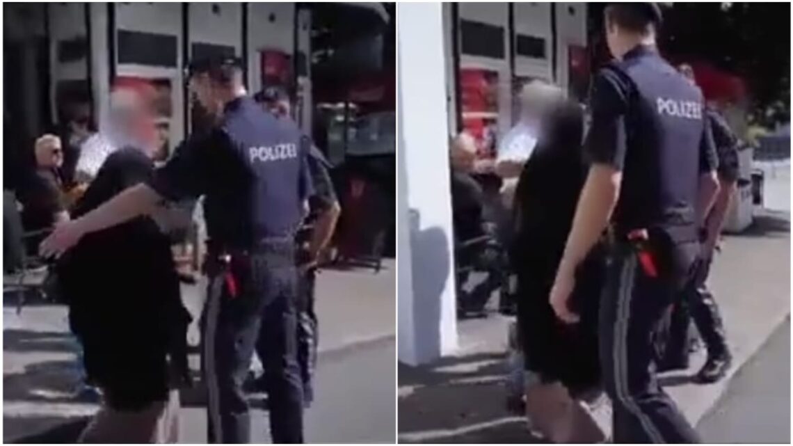 Oostenrijkse politie in actie: Gezichtsbedekking op straat is VERBODEN! Oostenrijkse politie in actie: Gezichtsbedekking op straat is VERBODEN!